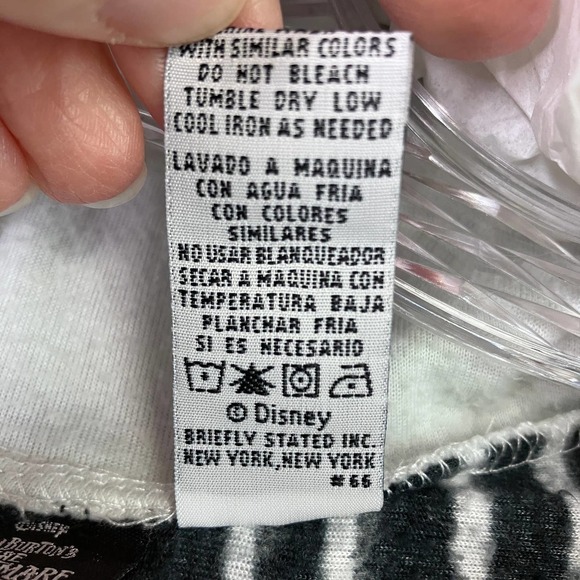 Briefly Stated Nightmare Before Christmas Jack Skellington Union Suit Adult S - Picture 6 of 15